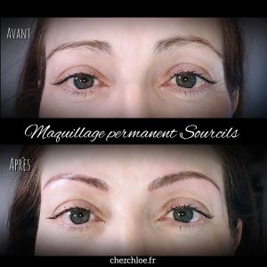 Maquillage permanent sourcils